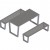 Mesa de Picnic M6